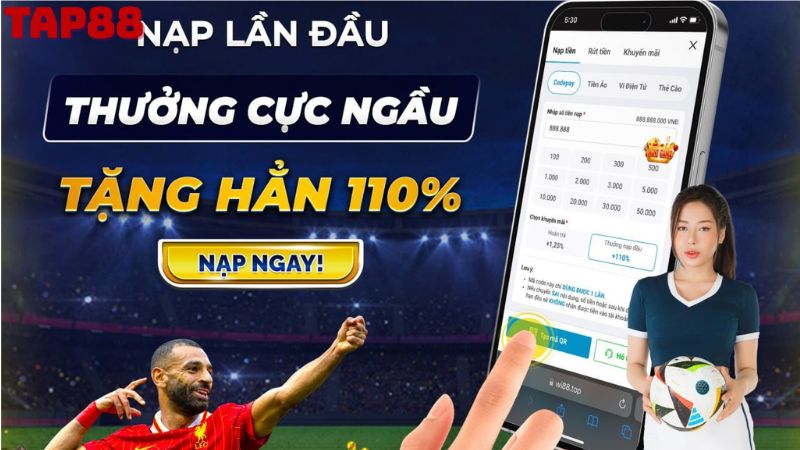 Nạp tiền nhận khuyến mãi TAP88